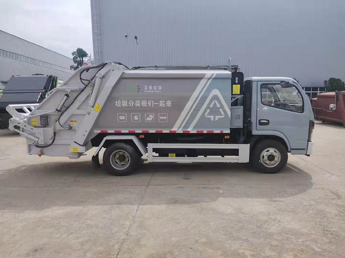 國六6方東風多利卡壓縮垃圾車