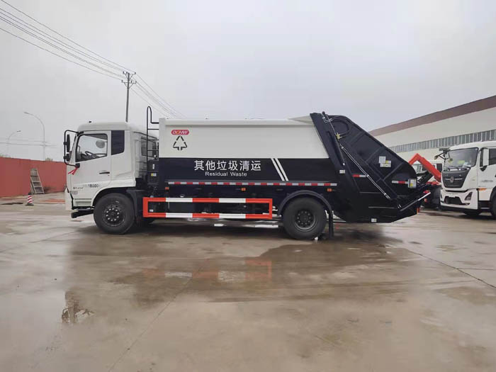 國六15方東風天錦壓縮垃圾車
